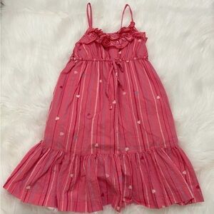 Old Navy Girls Floral Ruffled Mini Dress Youth Size S(6-7)